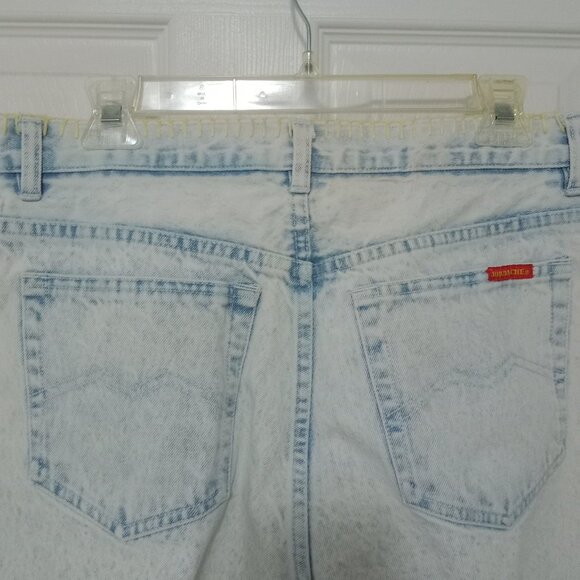 Vintage Jordache High Waisted Acid Wash Mom Jeans Size 16 Zip Fly 100% Cotton - Picture 10 of 12